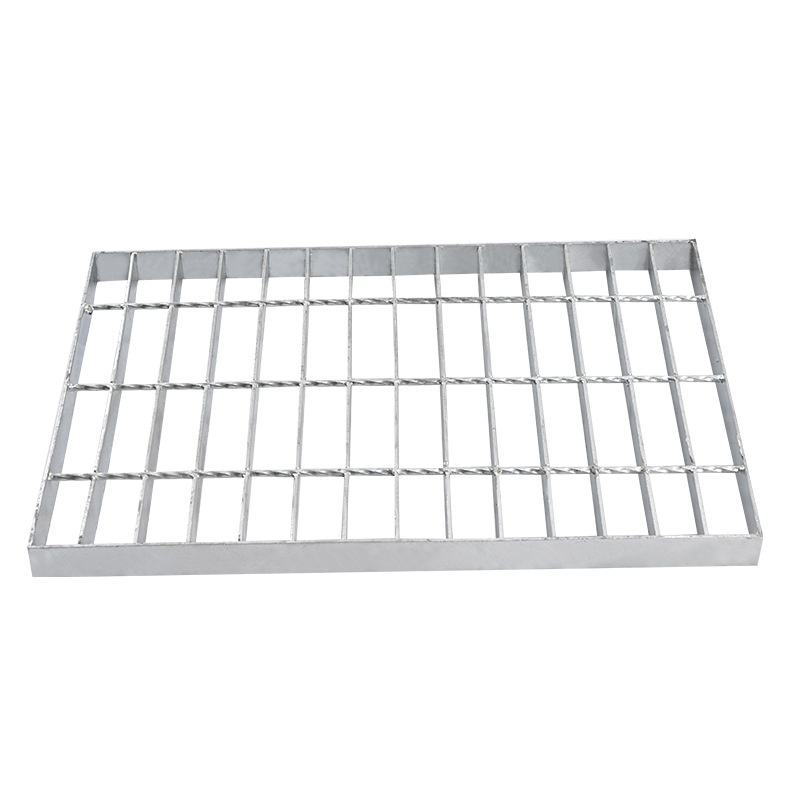 17厂家热镀锌格栅板建筑工业平台插接格楼梯钢踏步水沟栅盖板钢格