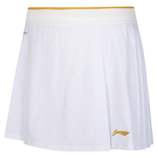 李宁大赛服羽毛球服运动短裙女专业裙速干透气吸汗比赛日常训练裙