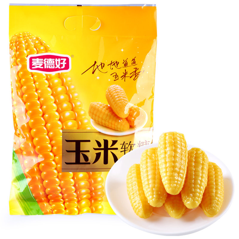 麦德好玉米味软糖橡皮糖