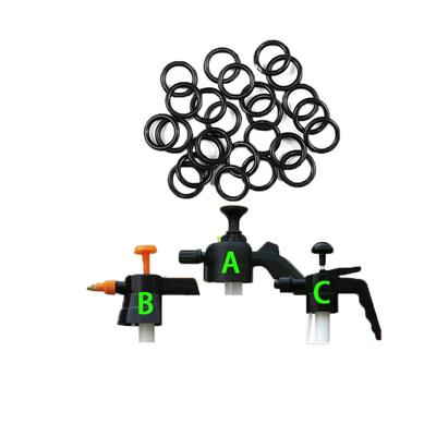 喷壶喷嘴胶圈打压杆喷头密封圈