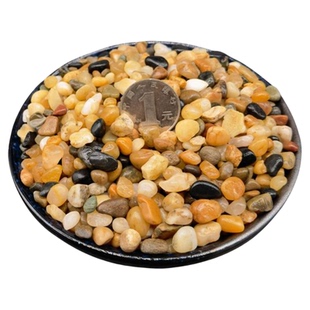 鱼缸底部砂石装饰石头溪流石鱼缸造景水族箱装饰砂石龟缸晒台片石