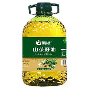 纯山茶油5L食用油官方旗舰店正宗一级纯山茶籽油高品质家用健康
