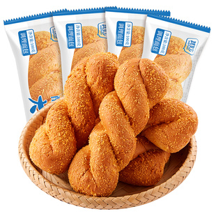 爆浆酸奶味大软麻花营养早餐面包整箱网红解馋小零食小吃休闲食品