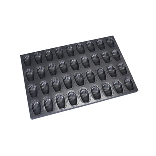 乾能36连玛德琳蛋糕模具不沾多连长贝壳模型烤盘商家用QN9305