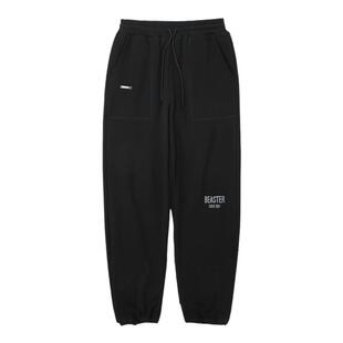 BEASTER GoodDay小恶魔笑脸长裤金属标男女百搭新款休闲针织卫裤