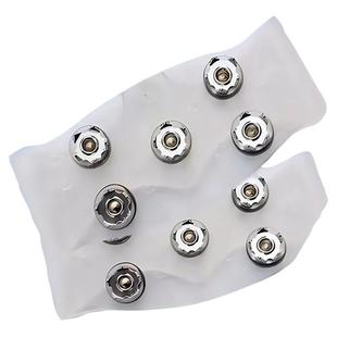 冰爪防滑鞋套冰面雪地防滑鞋套户外登山防滑鞋套通用冬季加固雪地