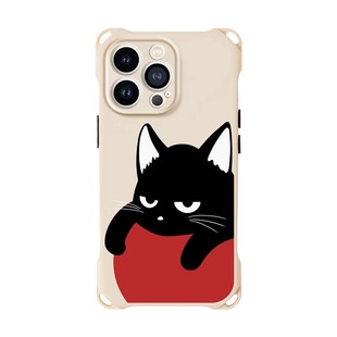 适用苹果14手机壳斜挎背带15plus侧背挂绳 iphone13promax毛绒透明12新款卡通11个性17猫咪16pro腕带红色女款