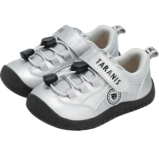 泰兰尼斯学步鞋春季宝宝学走路机能鞋婴儿防滑软底包头防踢运动鞋