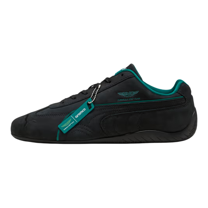 Puma/彪马男鞋赛车鞋运动风阿斯顿F1车队联名款透气缓震 牛皮拼