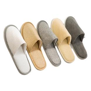 一次性拖鞋居家待客夏季防滑专用五星级酒店宾馆民宿旅行加厚批发