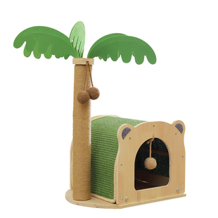 猫窝四季通用剑麻猫抓板猫屋玩睡一体洞穴小猫躲藏屋超大号猫抓窝