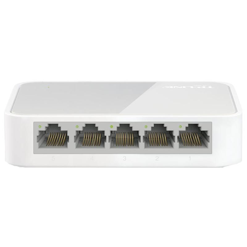 顺丰可选】普联TP-LINK5口千兆交换机8口16口百兆网线宽带五八口分线器 tplink监控家用路由器供电分流集线器