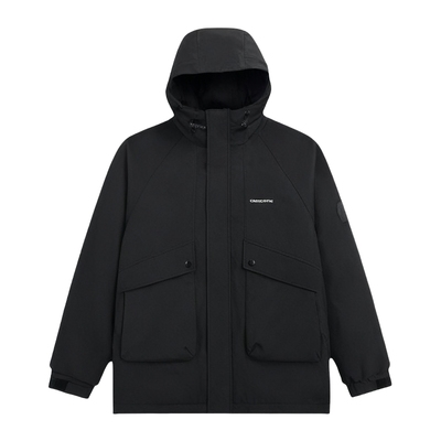 户外连帽御寒短款三合一羽绒服