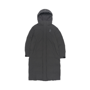 MLB羽绒服男女25秋冬新款NY大标防水长款运动棉羽外套3ADJB1156