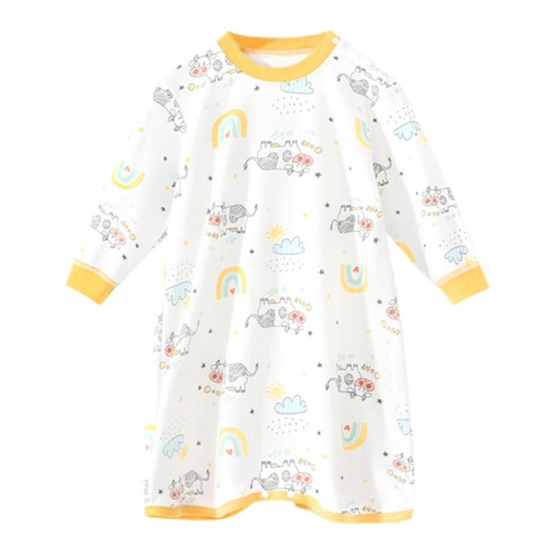 婴儿睡袍家居服春秋睡衣宝宝睡裙