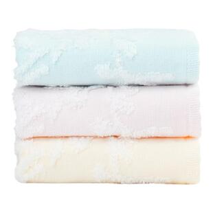 棉田毛巾纯棉家用洗脸女士小纱布提花方巾全棉柔软吸水洗脸擦手巾