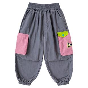 【防泼水】嘟嘟家儿童裤子男童春季工装裤女童秋长裤宝宝童装衣服