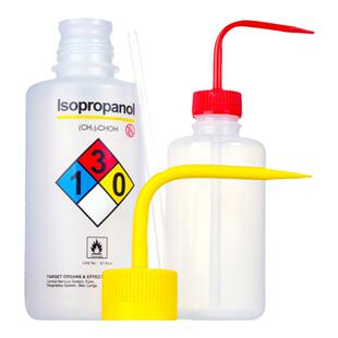 塑料洗瓶500ml实验室清洗瓶小滴管吸管化学试剂瓶安全弯头洗瓶4