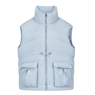 200斤特大码90白鸭绒羽绒马甲女冬新款200胖mm宽松洋气小个子马夹