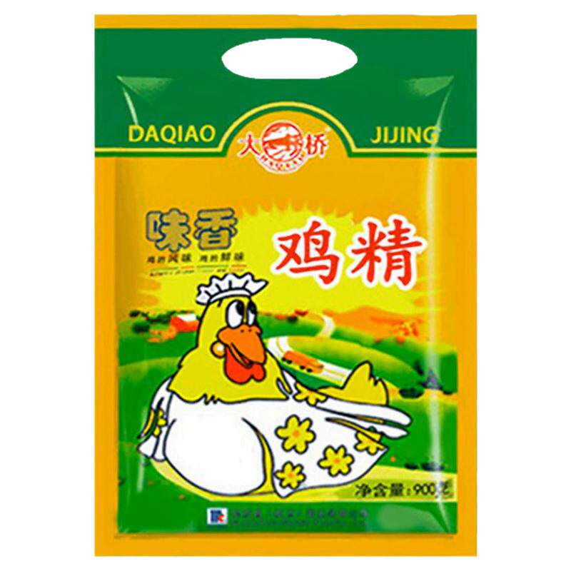 大桥味香鸡精900g整箱餐饮大袋商用炒菜煲汤提鲜佐料鸡精调味料