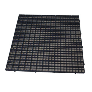 鱼缸隔板塑料塑料分隔离板拼接网格盖乌龟爬梯防跳挡鱼托架底滤板