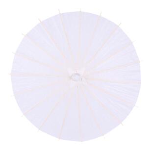 儿童空白油纸伞diy手工绘画伞古风迷你手绘涂鸦幼儿园装饰小雨伞