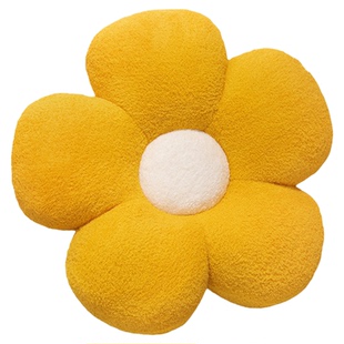 ins风抱枕沙发客厅花朵飘窗靠垫靠背床头靠枕地上蒲团坐蹲榻榻米