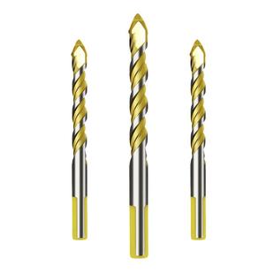 瓷砖钻头硬混凝土多功能套装玻璃开孔器电钻打孔磁合金三角钻头