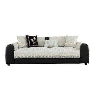 法式沙发垫2026新款轻奢高级感防滑坐垫子四季通用直排皮沙发套罩