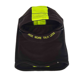 X twins原创单板滑雪骑行韩版防风头套保暖荧光男女头盔套护脸