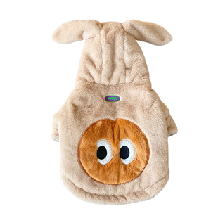 巴哥法斗衣服棉服加绒加厚拉链外套宠物胖狗斗牛狗狗冬装保暖衣服