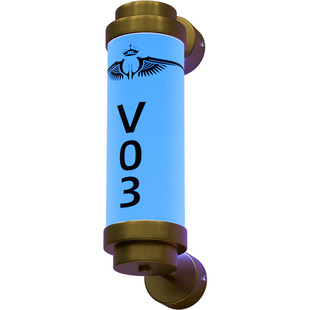 KTV包厢门牌VIP侧挂门牌号定制VIP高档网吧网咖电竞酒店房间LED灯牌蓝光侧挂灯牌圆形门牌灯箱台球室提示牌灯