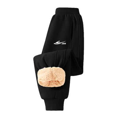 男童羊羔绒裤子舒适保暖一体绒