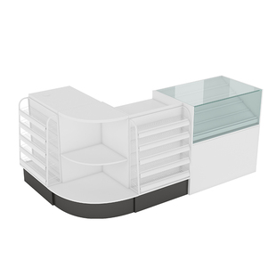 超市便利店收银台烟柜小型文具母婴药店化妆品零食店转角吧台柜台