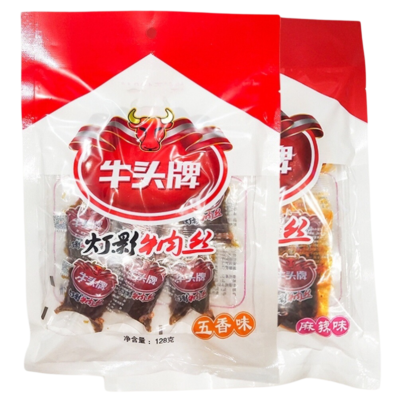 贵州特产牛头牌牛肉干灯影牛肉丝