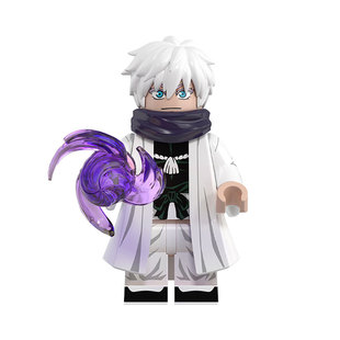 第三方原创积木咒术回战五条悟鹿紫云一万diy拼装人仔玩具模型