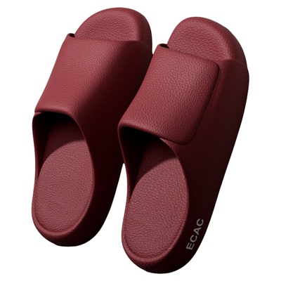 ECAC厚底踩屎感凉拖鞋2026新款女