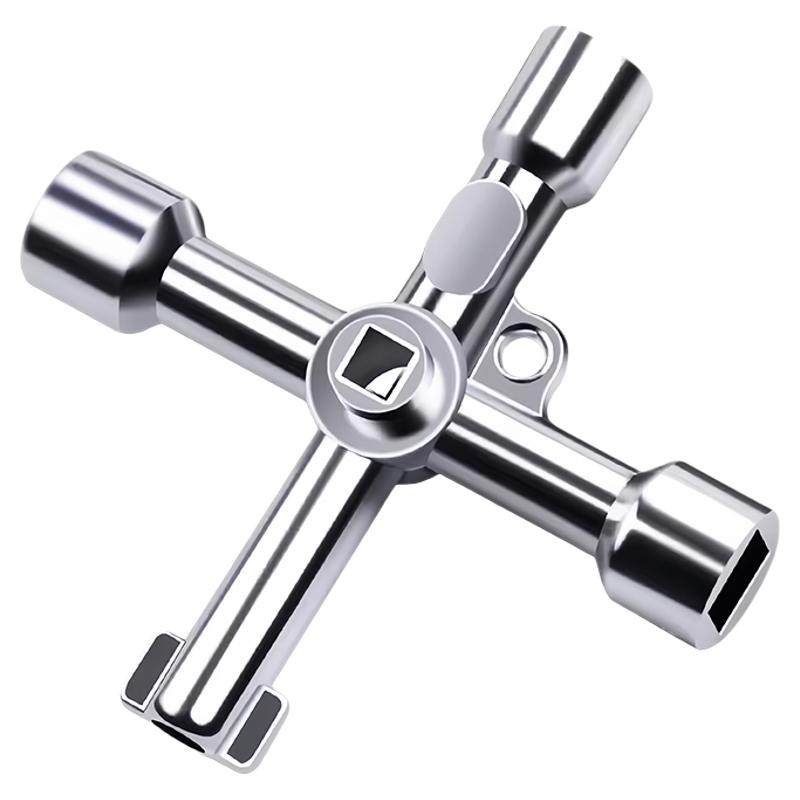 三角阀门水表前阀门钥匙自来水暖气阀三角钥匙通用内三角扳手