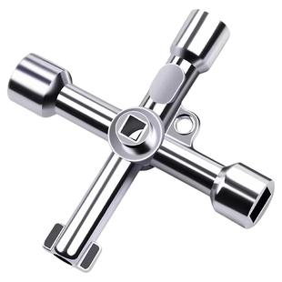 三角阀门水表前阀门钥匙自来水暖气阀三角钥匙通用内三角扳手