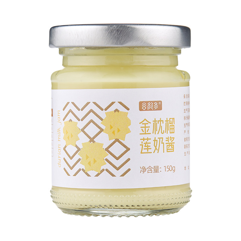 谷颜多金枕榴莲酱面包涂抹酱