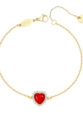 【情人节礼物】FLV心动手链 苹果系列轻奢小众设计高级感时尚百搭