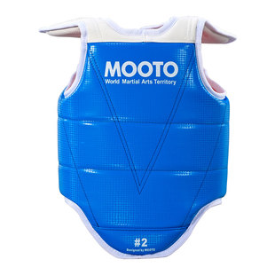 MOOTO跆拳道护具全套加厚成人实战护具儿童比赛专业护具八件套