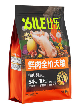 比乐Pro鲜鸭肉梨冻干狗粮通用型