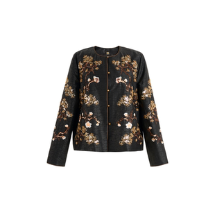 曼加塔【香云纱·金秋桂花浓】早春波嬉新中式女装外套5071521