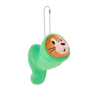 正版猫和老鼠毛绒挂件汤姆猫奶酪钥匙扣包包挂饰搞怪变形玩偶礼物