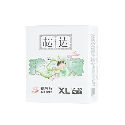 松达纸尿裤轻薄如纱裸感透气