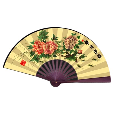 知音锁扇子舞蹈扇戏曲折扇舞蹈专