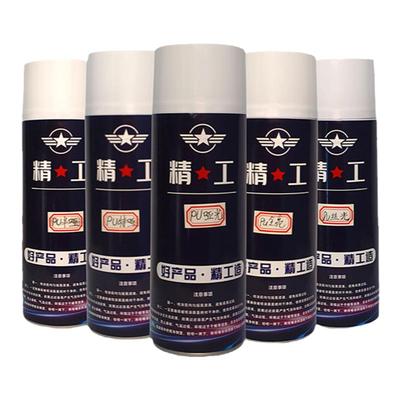木器家具PU改良透明自喷漆维修补漆上色亮光亚光无光圈面漆喷剂