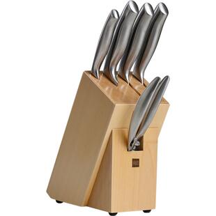 火候德式钢刀六件套家用厨房全套刀具套装中式菜刀厨刀钼钒钢厨刀