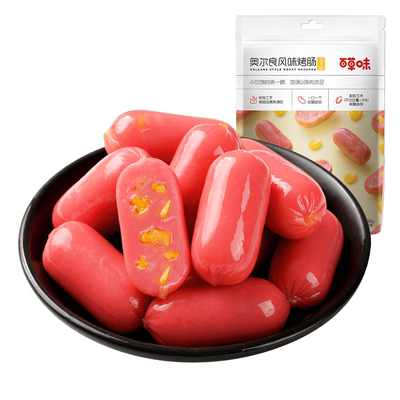 百草味奥尔良风味烤肠168g